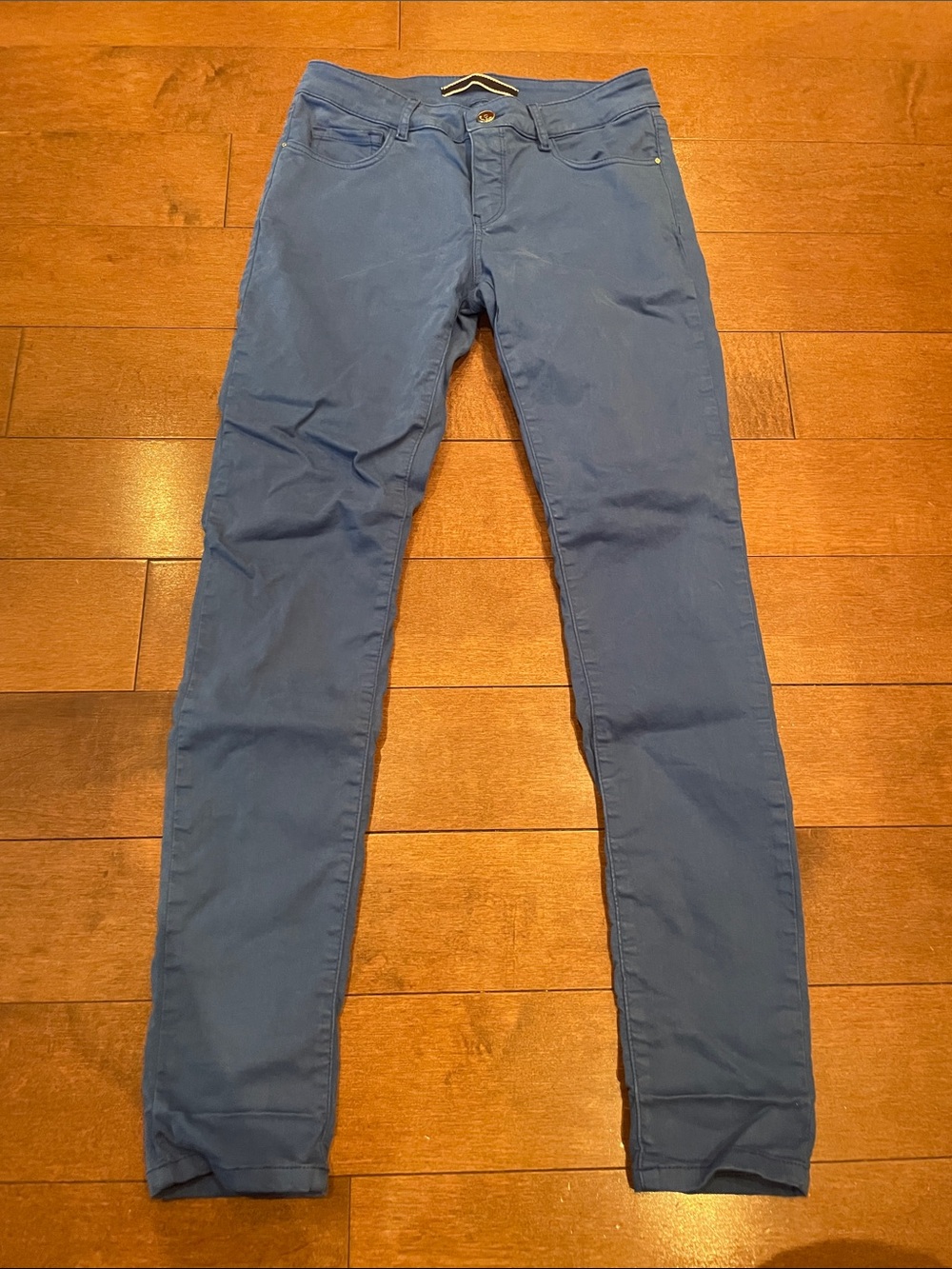 Massimo Dutti Women's Skinny Jeans in Blue
